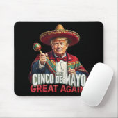 メキシコ製Cinco De Mayo素晴らし再おもしろい開 マウスパッド (マウス)
