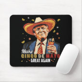 メキシコ製Cinco De Mayo素晴らし再おもしろい開 マウスパッド (マウス)