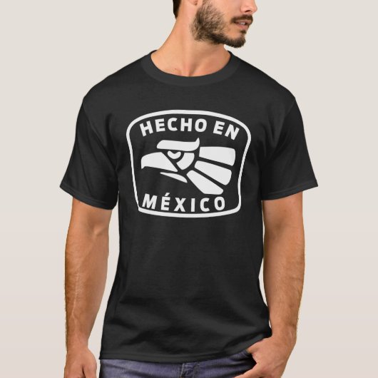 メキシコ製Hecho En Mexicoメキシコ製おもしろいTシャツ Tシャツ (正面)