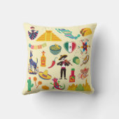 メキシコ記号 クッション (裏面)