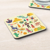 メキシコ記号 コースター (左側)