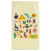 メキシコ記号 スモールペーパーバッグ (裏面)