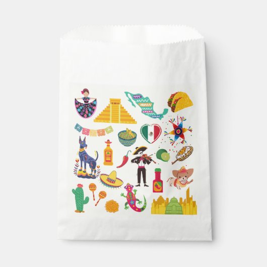 メキシコ記号 フェイバーバッグ (正面)