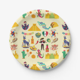 メキシコ記号 ペーパープレート