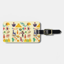 メキシコ記号 ラゲッジタグ