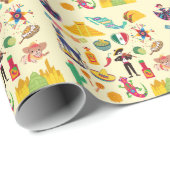 メキシコ記号 ラッピングペーパー (ロールコーナー)