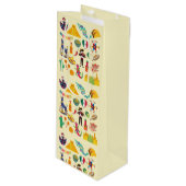 メキシコ記号 ワインギフトバッグ (正面アングル)