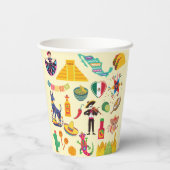 メキシコ記号 紙コップ (裏面)