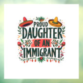 メキシコ誇りを持った移民の娘 ウィンドウサイン (シート3)