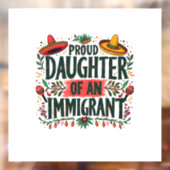 メキシコ誇りを持った移民の娘 ウィンドウサイン (シート2)