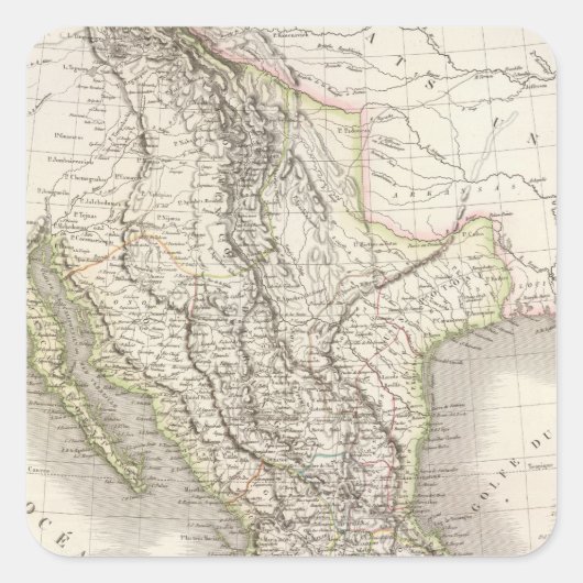 メキシコ語 – メキシコ スクエアシール (正面)