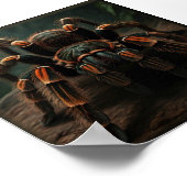 メキシコ赤膝タランチュラ ポスター (角)