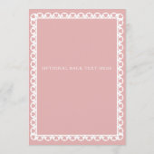 メキシコ赤面パペルピカドボホブライダルシャワー メニュー (裏面)