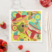 メキシコ通りパーティーナプキンス (インサイチュ)