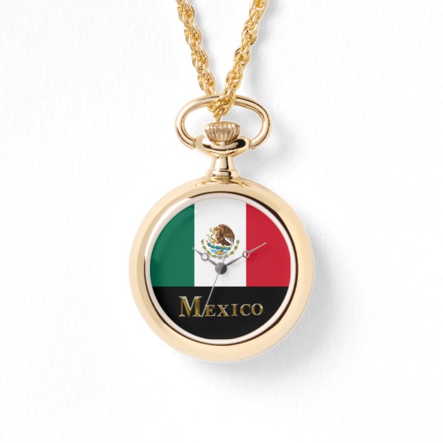 メキシコ金ゴールド時計 腕時計 (正面)