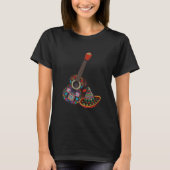 メキシコ音楽の女性用Tシャツ Tシャツ (正面)