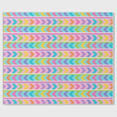 メキシコ風の模様 ラッピングペーパー (フラット)