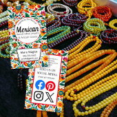 メキシコ風アクセサリー&ハンドメイド商品ビジネス 名刺