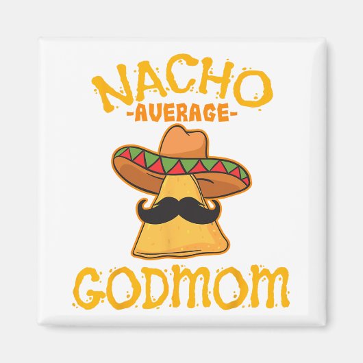 メキシコ風シンコデマヨのゴッドマザー マグネット (正面)