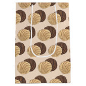 メキシコ風パンドゥルセ・スイートブレッド・パン屋さん ミディアムペーパーバッグ (裏面)