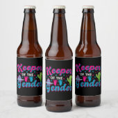 メキシコ風ベビーシャワー・赤ちゃんの性別発表 Cinco de Mayo ビールラベル (ボトル)