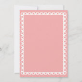 メキシコ風ペペルピカド シエリト リンド ブライダルシャワー 招待状 (裏面)