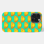 メキシコ風牛挽肉ハードシェルタコ iPhoneケース (裏面横)