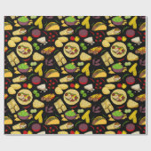 メキシコ食パターン（の模様が）ある品 ラッピングペーパー (フラット)