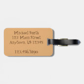 メキシコ食品黒豆エンチラダステックスMexグルメ ラゲッジタグ (裏面横)