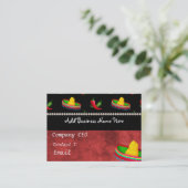 メキシコ飲食業カード 名刺 (スタンド正面)