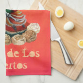 メキシコ骨組母親らしい愛 キッチンタオル (四つ折り)