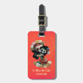 メキシコ骨組母親らしい愛 ラゲッジタグ (正面縦)