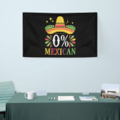 メキシコ0%おもしろいCinco De Mayo 横断幕 (トレードショー)
