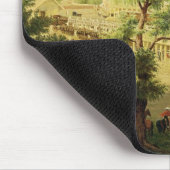 メキシコ1869年の谷の鉄道 マウスパッド (コーナー)