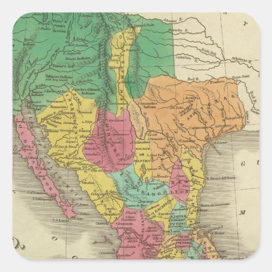 メキシコ3 スクエアシール (正面)