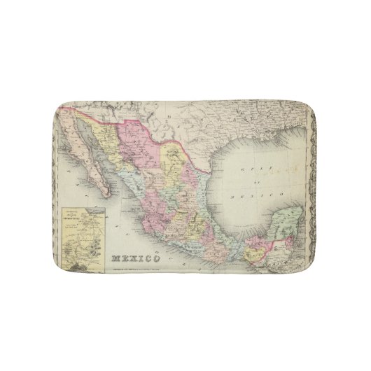 メキシコ3 バスマット (正面)