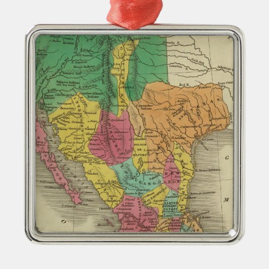 メキシコ3 メタルオーナメント (正面)