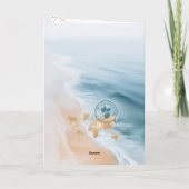 メキシコ50と素晴らしい誕生日パスポートの地図 招待状 (裏面)