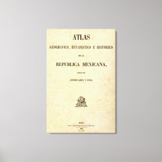 メキシコ5 キャンバスプリント (正面)