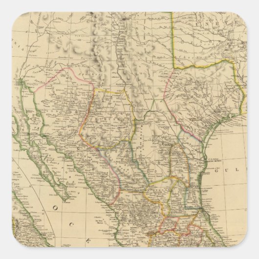 メキシコ8 スクエアシール (正面)