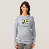 メキシコ アイルランド アメリカ 国旗 シャムロック 女性用 Tシャツ (正面フル)