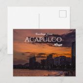 メキシコ・アカプルコの風景はがき ポストカード (正面/裏面)