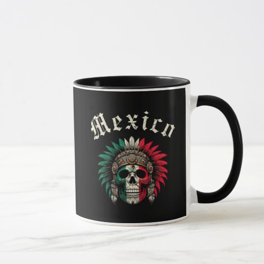 メキシコ アステカ マグカップ (右)