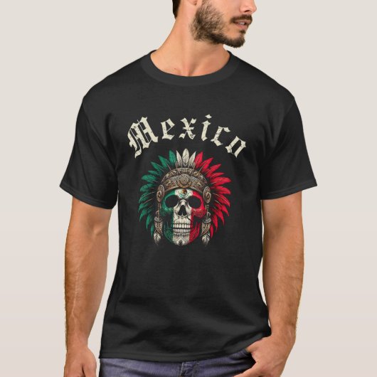 メキシコ アステカ Tシャツ (正面)