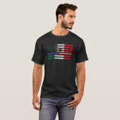 メキシコ・アメリカ・メキシコ Tシャツ (正面フル)