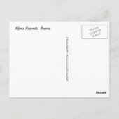 メキシコ，アルピニアプルプラタ ポストカード (裏面)