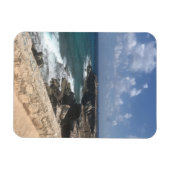 メキシコ、イスラムジェレス、プンタ・シュル#2写真磁石 マグネット (横)