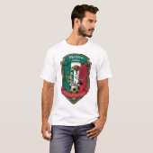 メキシコ・イーグル・アセント、メキシコ国旗ギフト Tシャツ (正面フル)