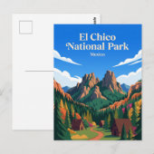 メキシコ エルチコ国立公園 ポストカード (正面/裏面)