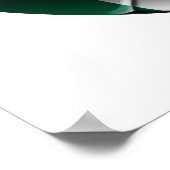 メキシコ・エル・トリ・サッカーボール・メキシコ国旗のギア ポスター (角)